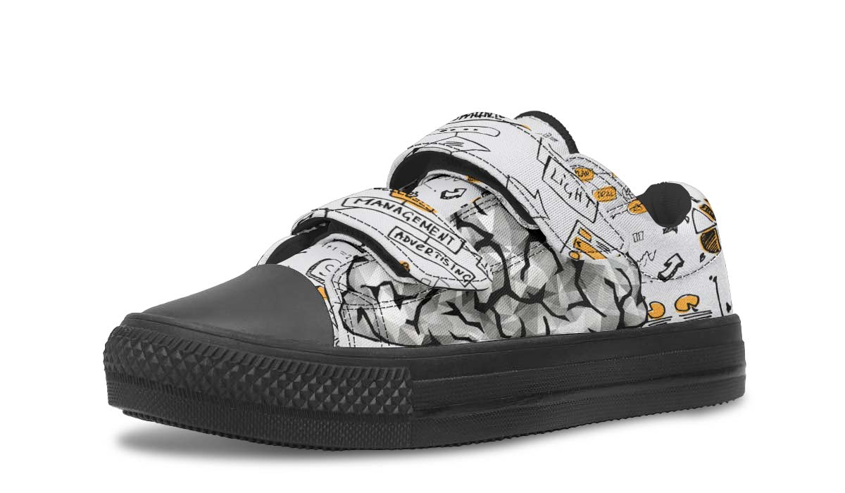 Right Brain Left Brain Kids Lowtops