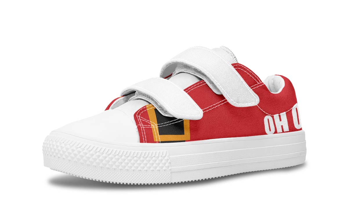 Santa Suit Christmas Kids Lowtops