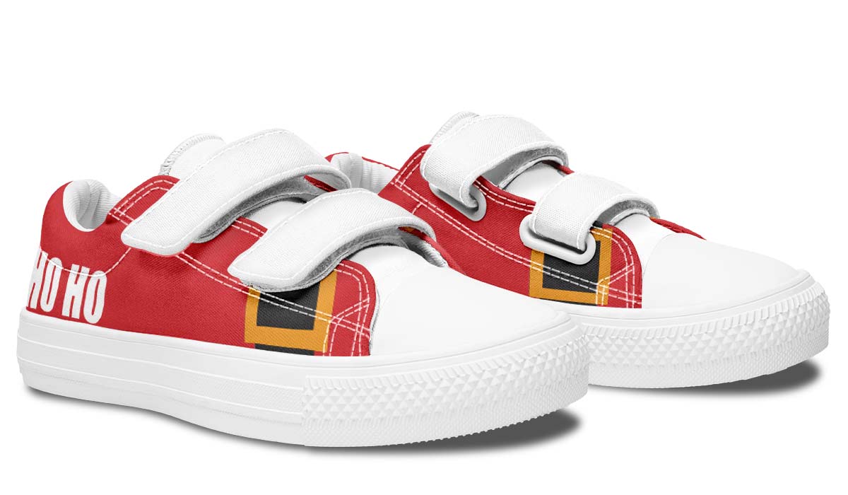 Santa Suit Christmas Kids Lowtops