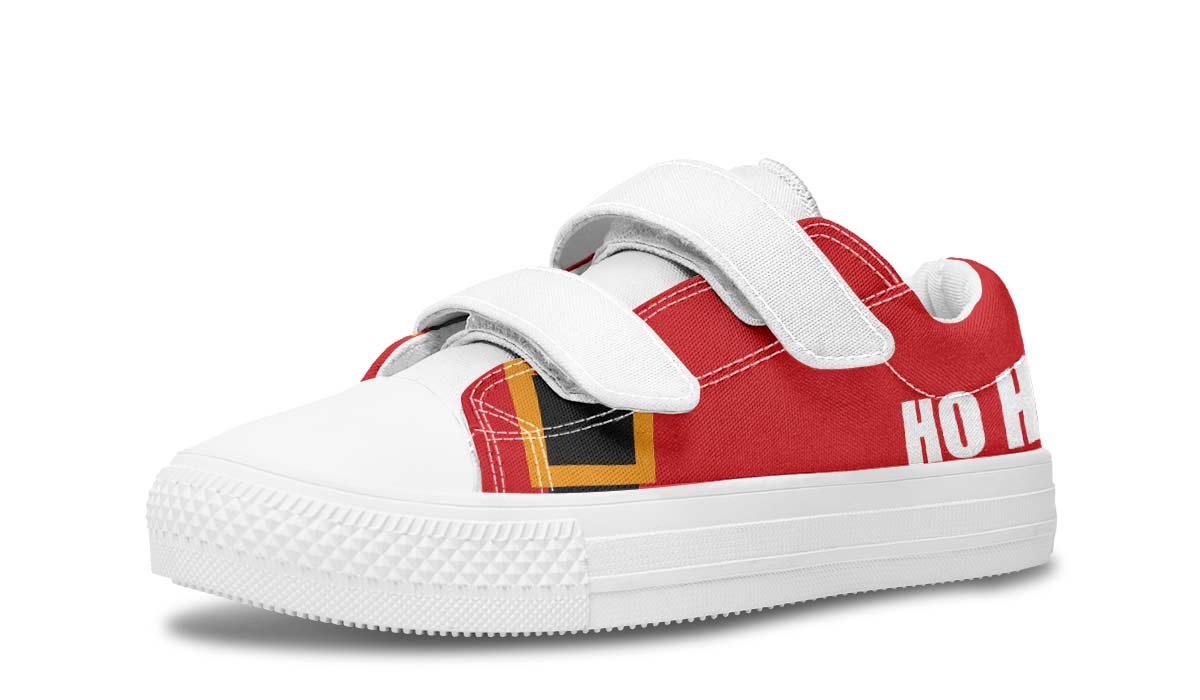 Santa Suit Christmas Kids Lowtops
