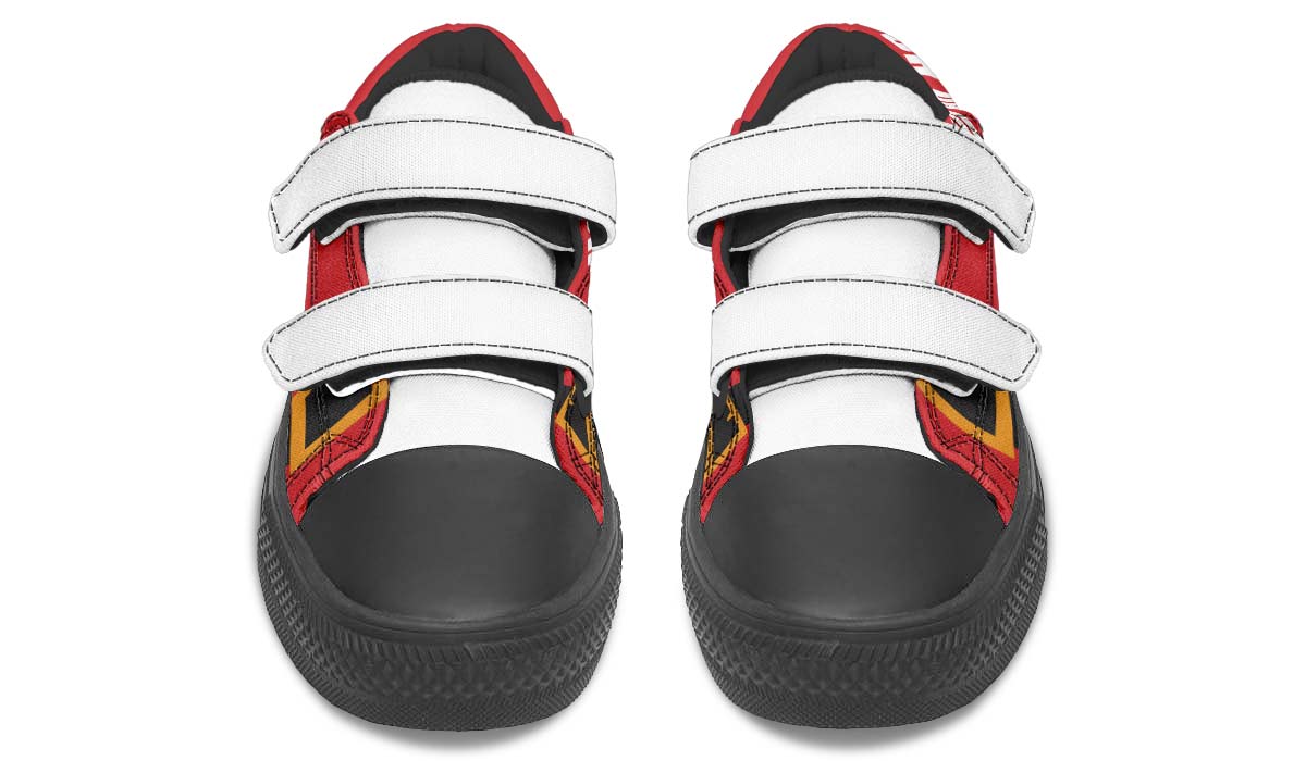 Santa Suit Christmas Kids Lowtops