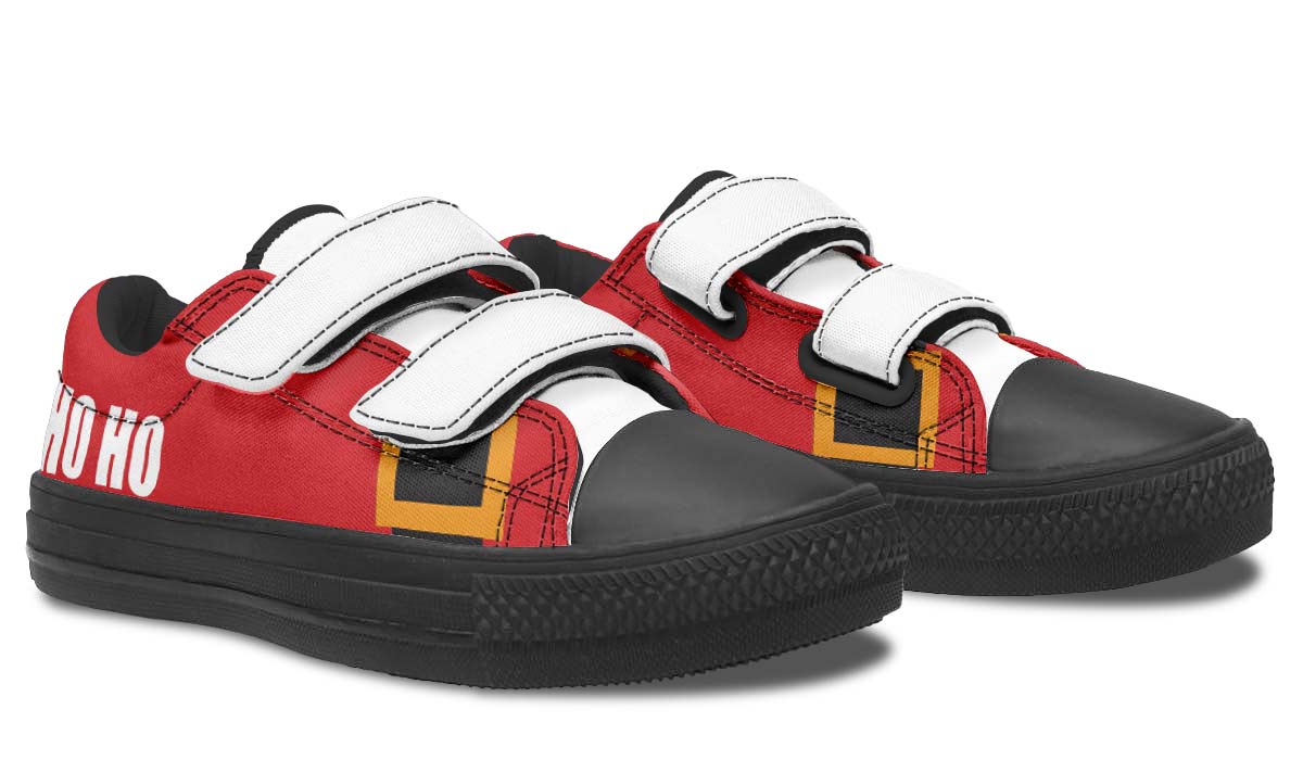 Santa Suit Christmas Kids Lowtops