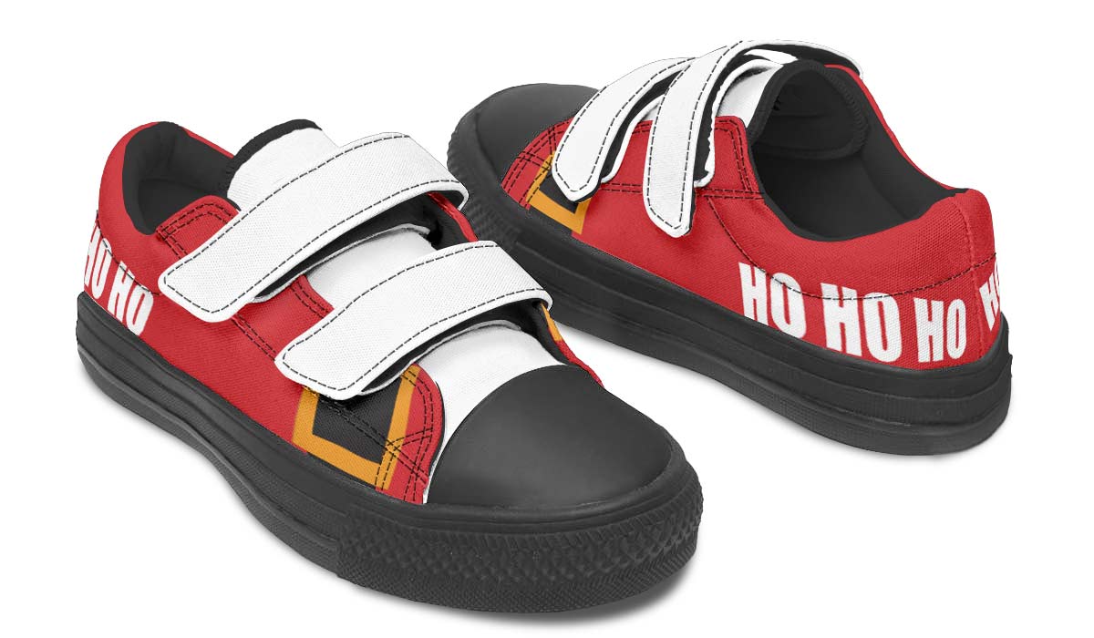 Santa Suit Christmas Kids Lowtops