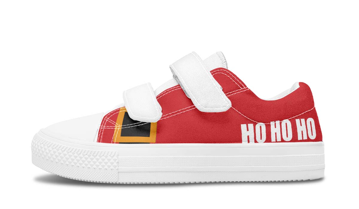 Santa Suit Christmas Kids Lowtops