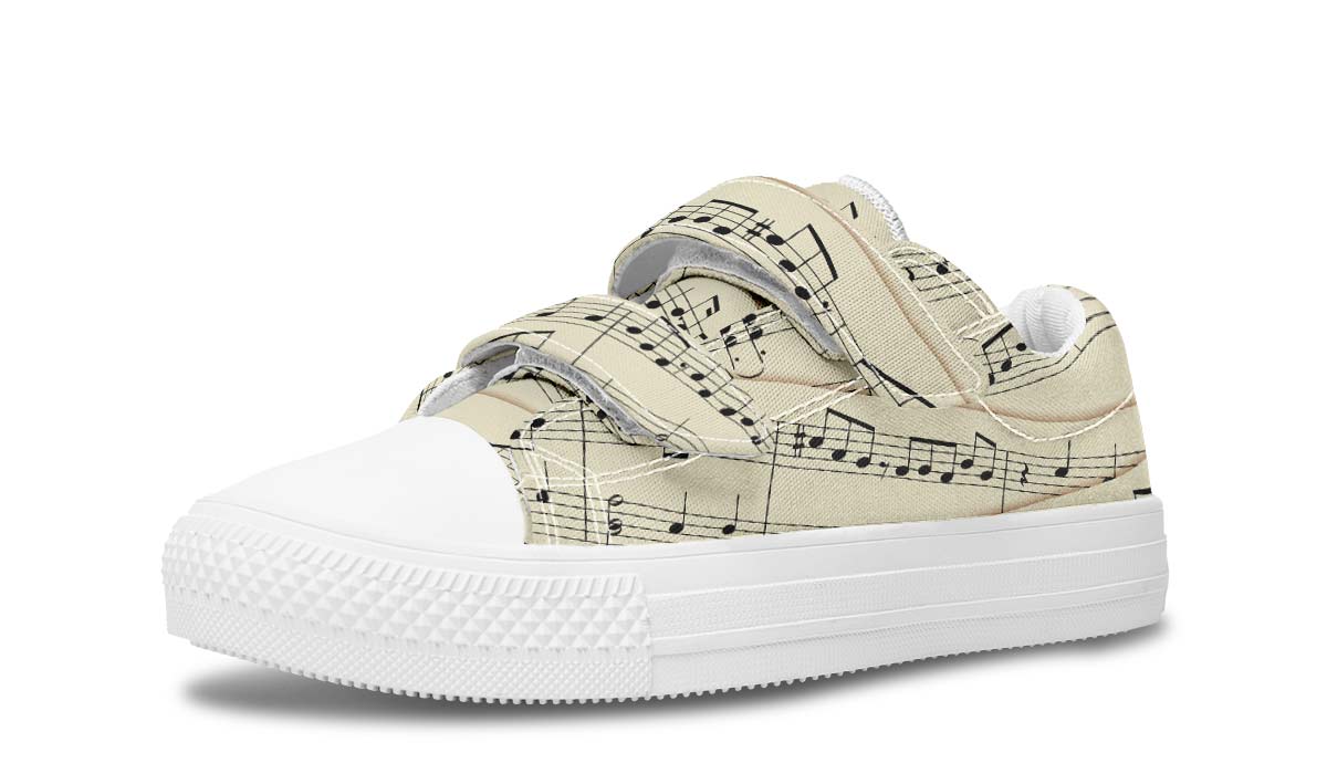 Sheet Music Kids Lowtops