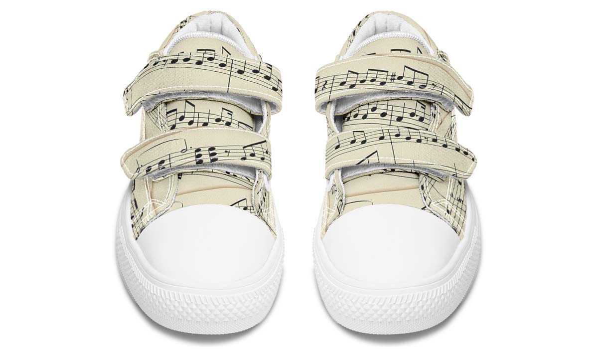 Sheet Music Kids Lowtops