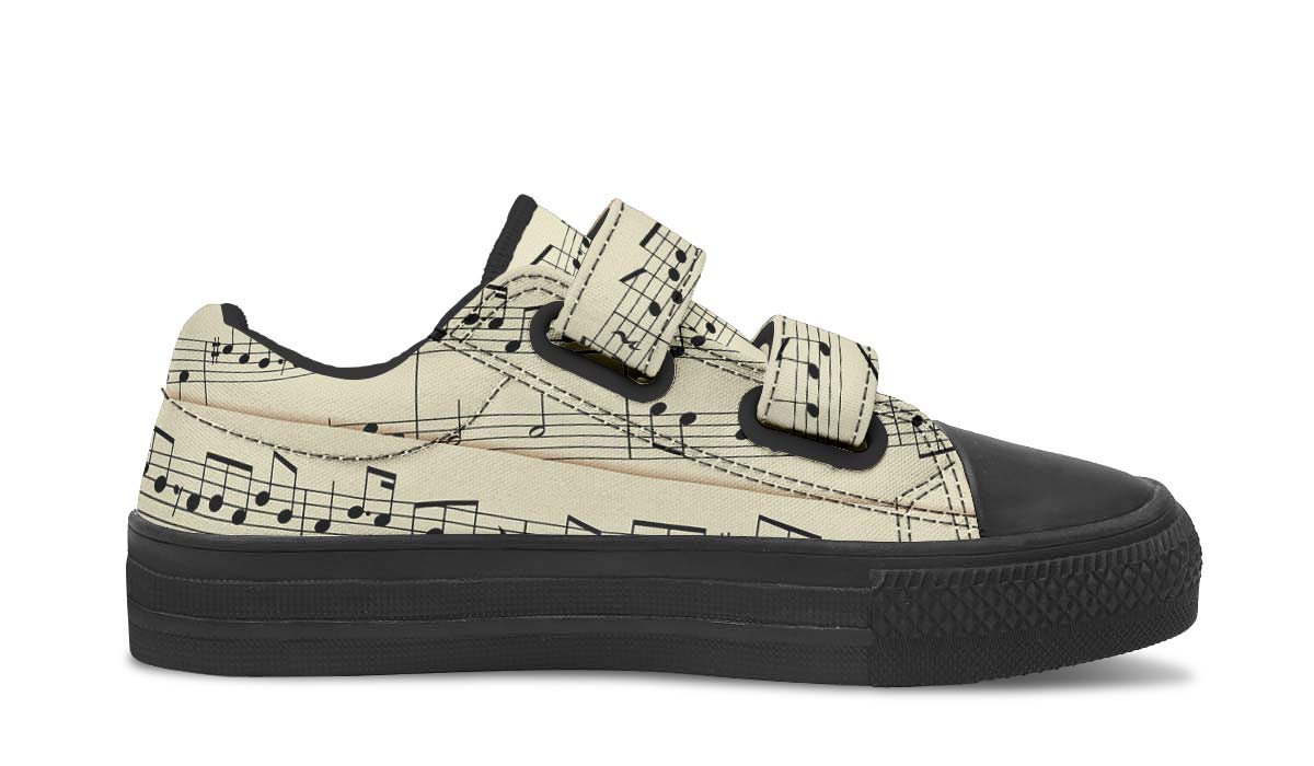 Sheet Music Kids Lowtops
