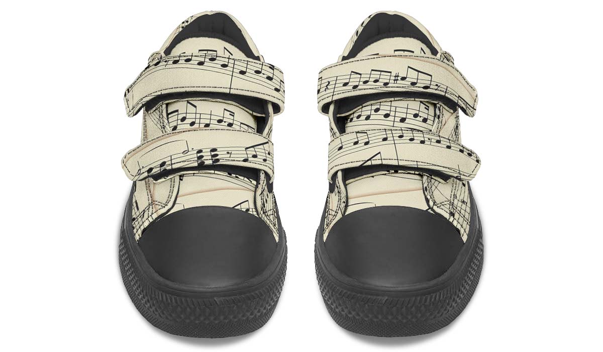 Sheet Music Kids Lowtops