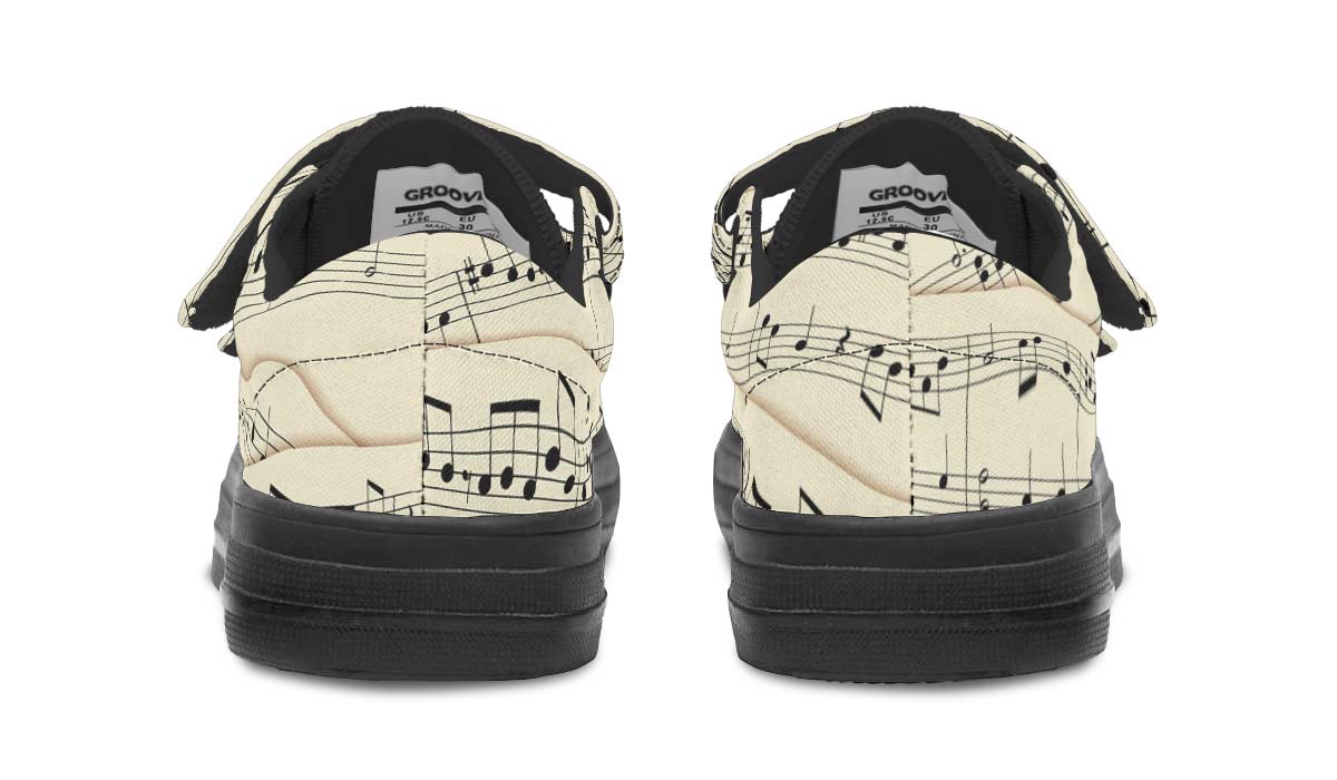 Sheet Music Kids Lowtops