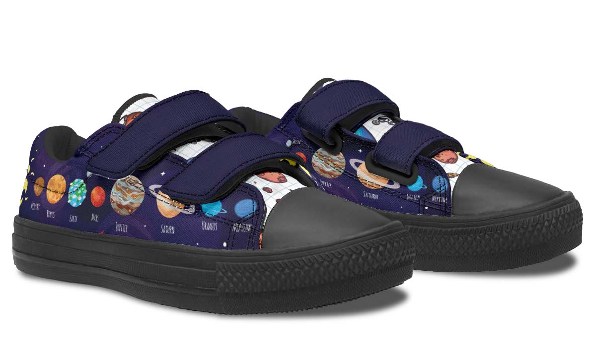 Space Notebook Kids Lowtops