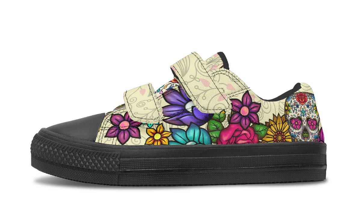 Sugar Skull Kids Lowtops