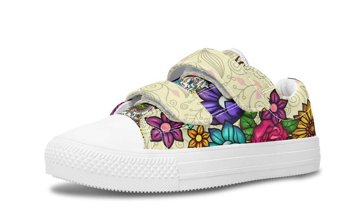 Sugar Skull Kids Lowtops