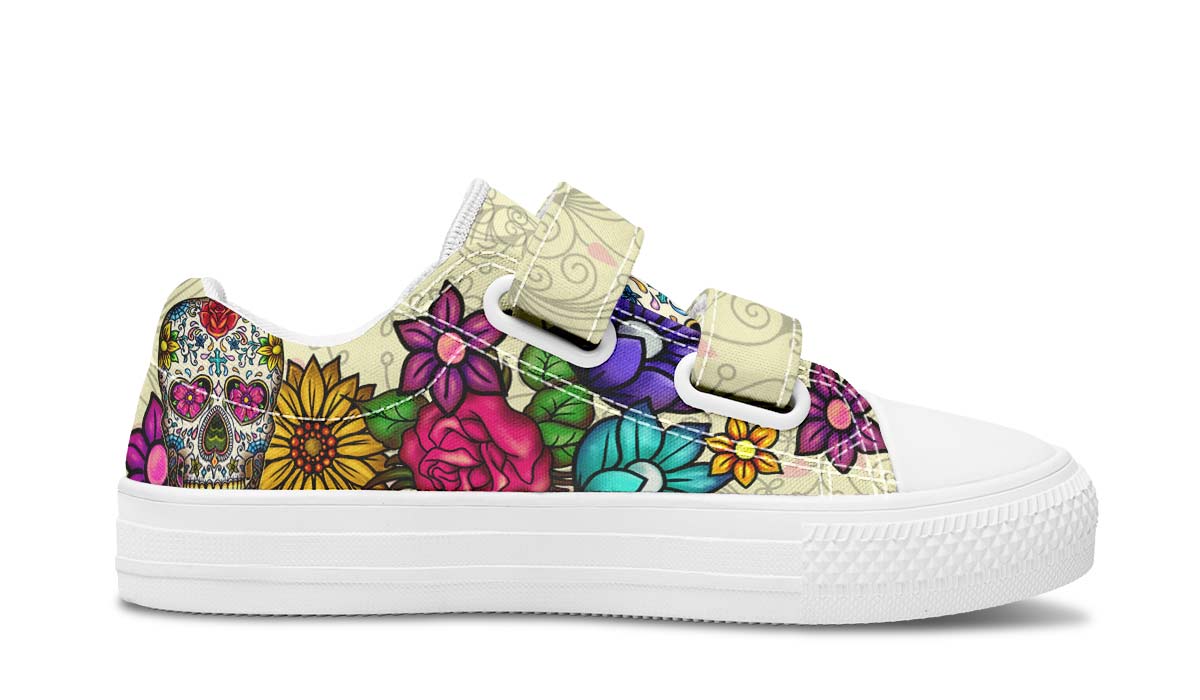 Sugar Skull Kids Lowtops