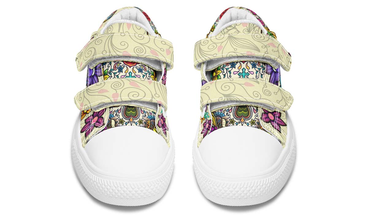Sugar Skull Kids Lowtops