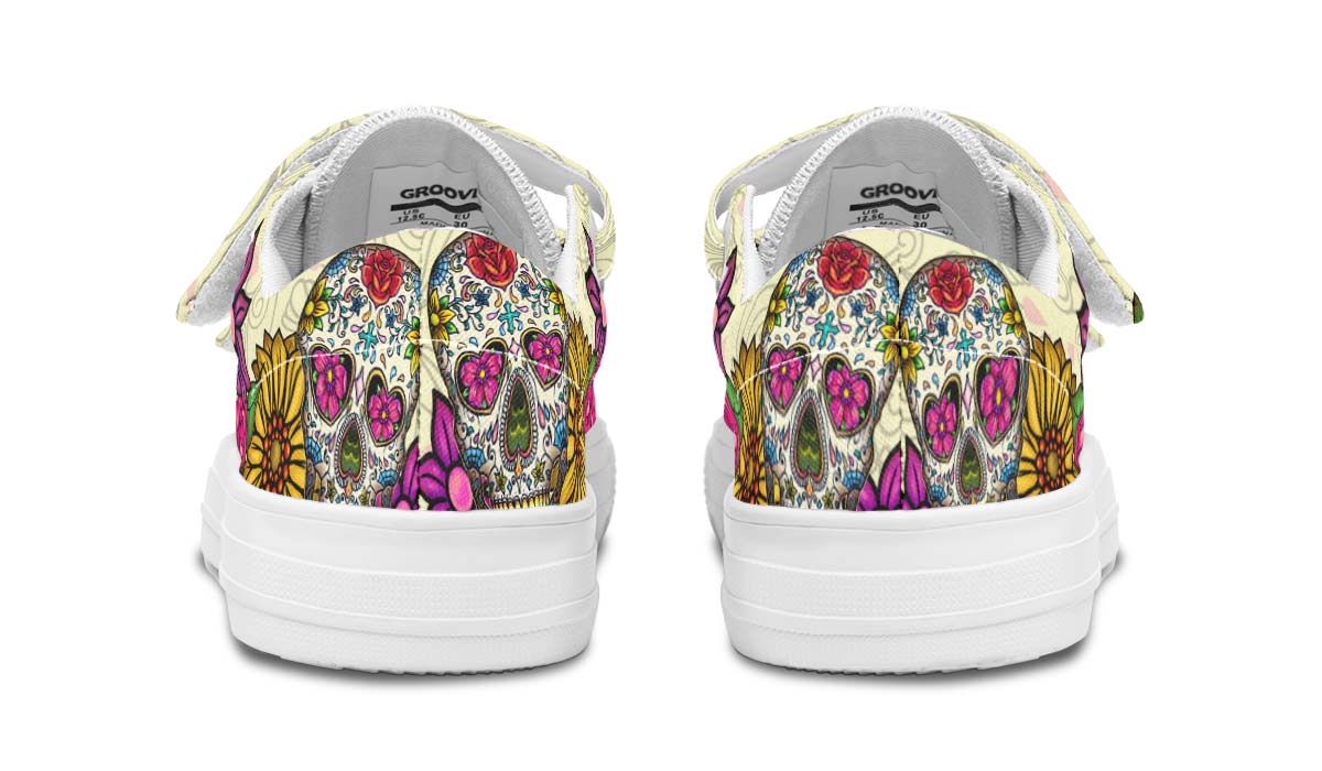 Sugar Skull Kids Lowtops