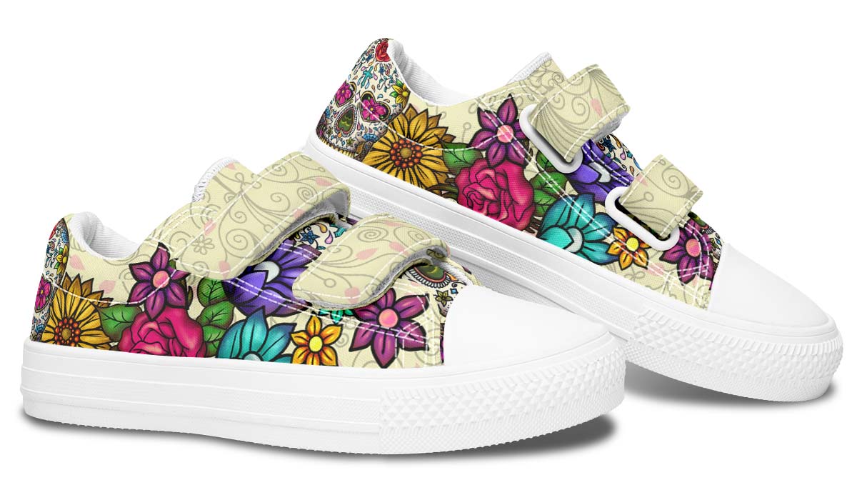 Sugar Skull Kids Lowtops