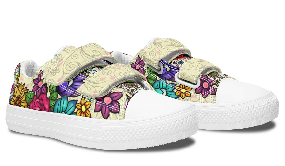 Sugar Skull Kids Lowtops
