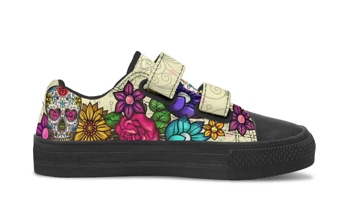 Sugar Skull Kids Lowtops