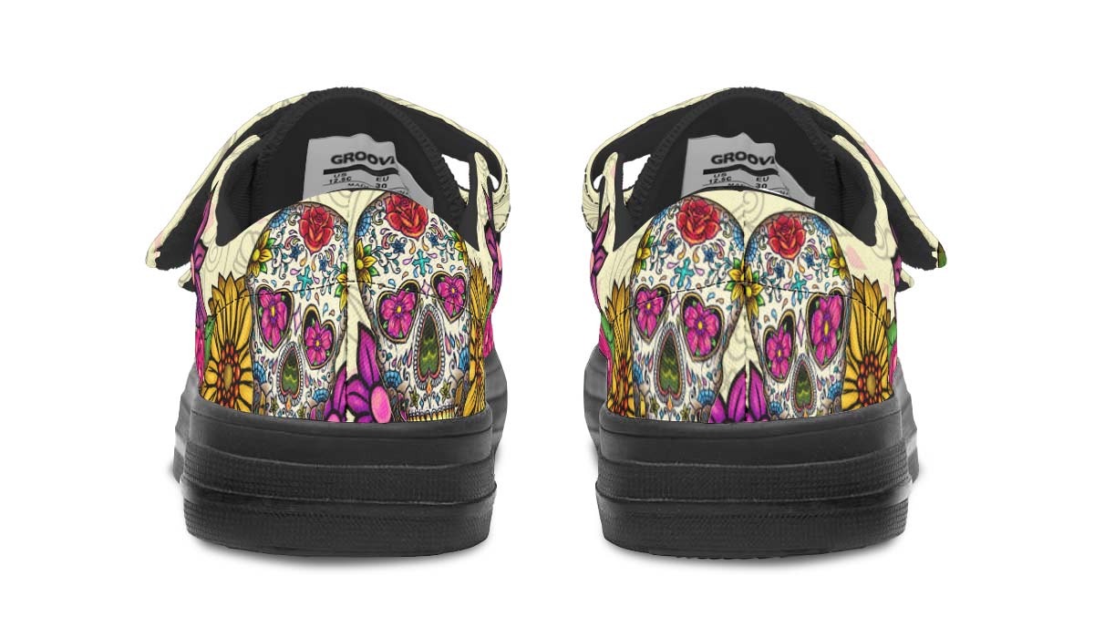 Sugar Skull Kids Lowtops