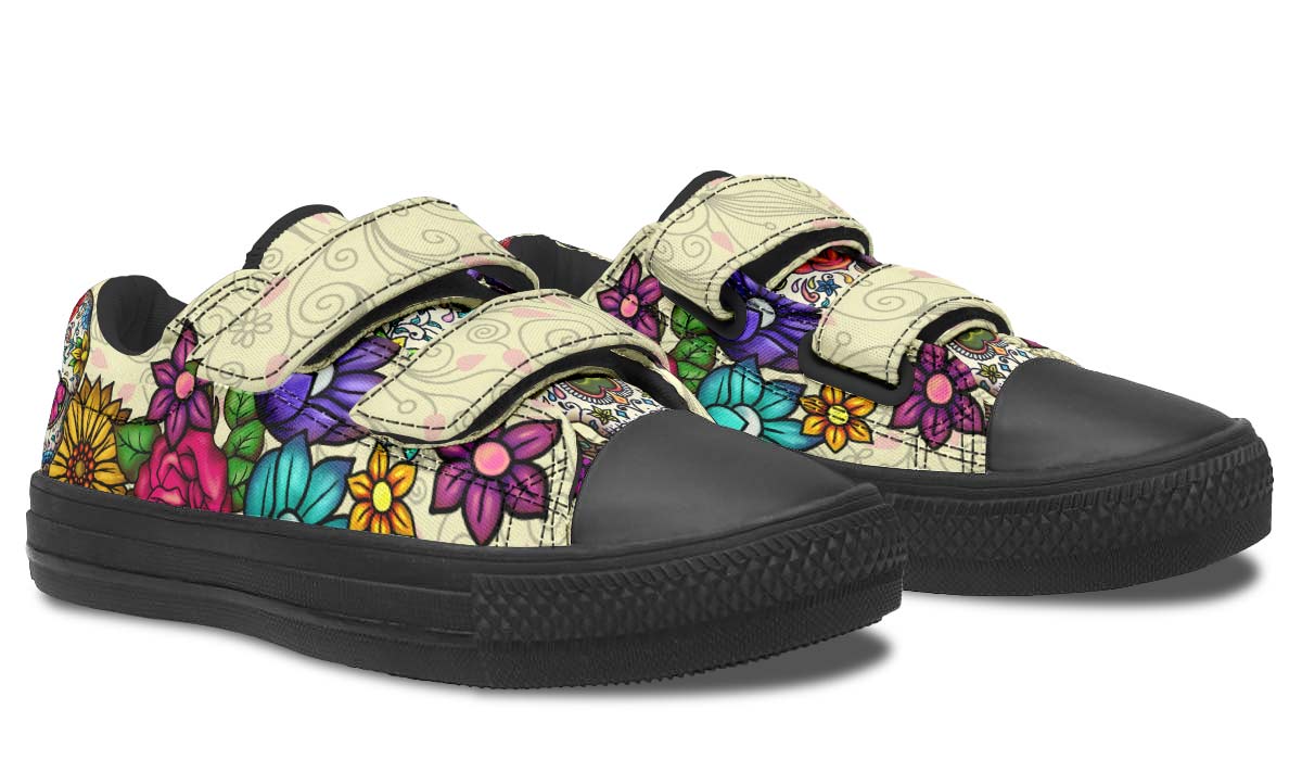Sugar Skull Kids Lowtops