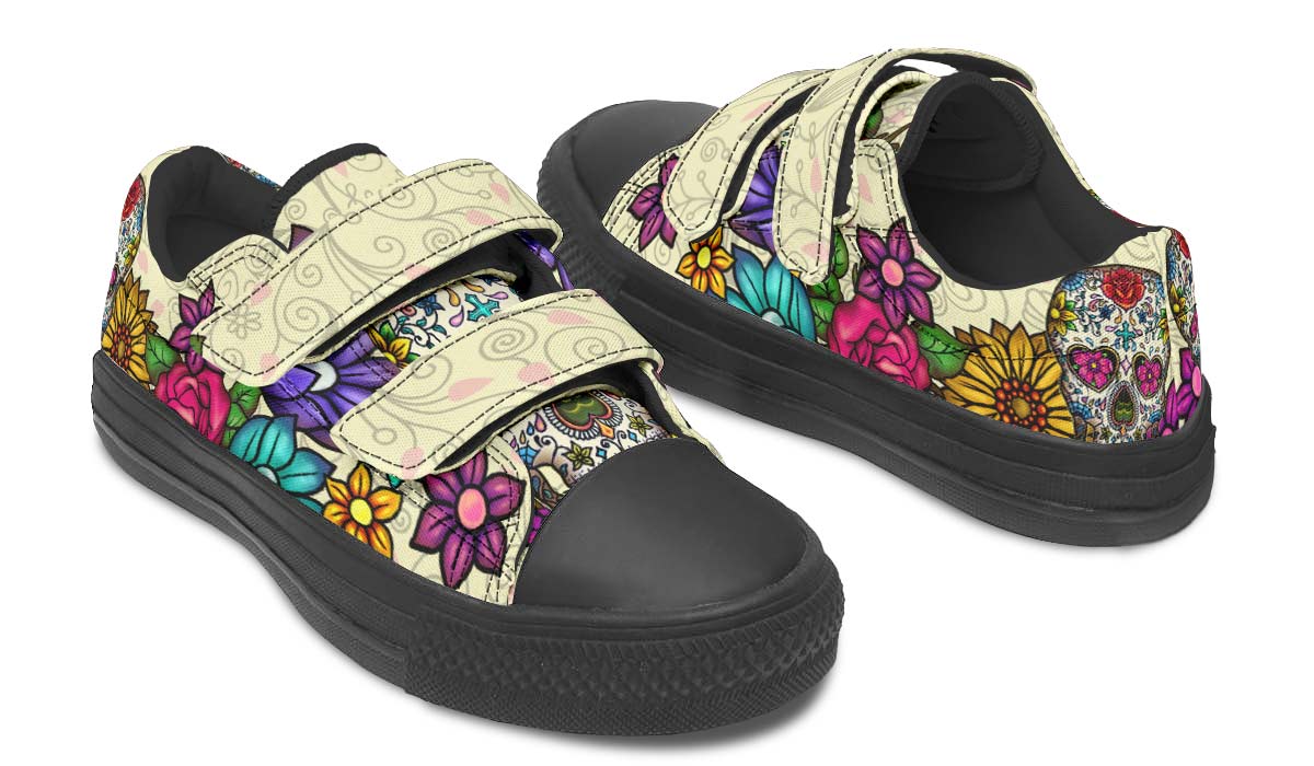 Sugar Skull Kids Lowtops