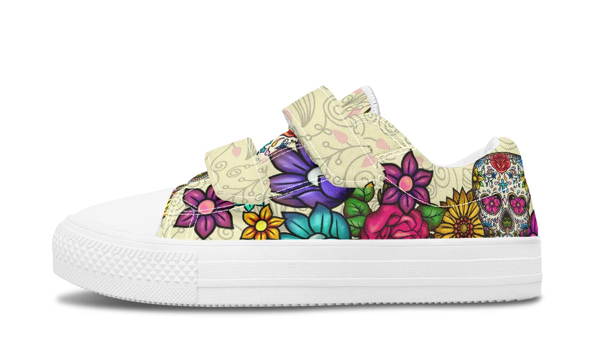 Sugar Skull Kids Lowtops