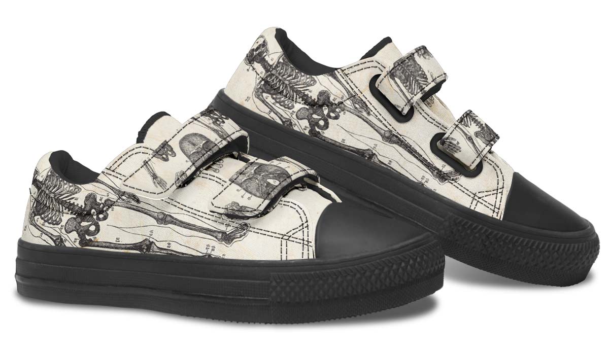 Vintage Anatomy Kids Lowtops