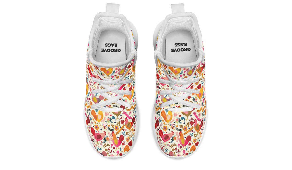 Adorable Chicken Kids Sneakers