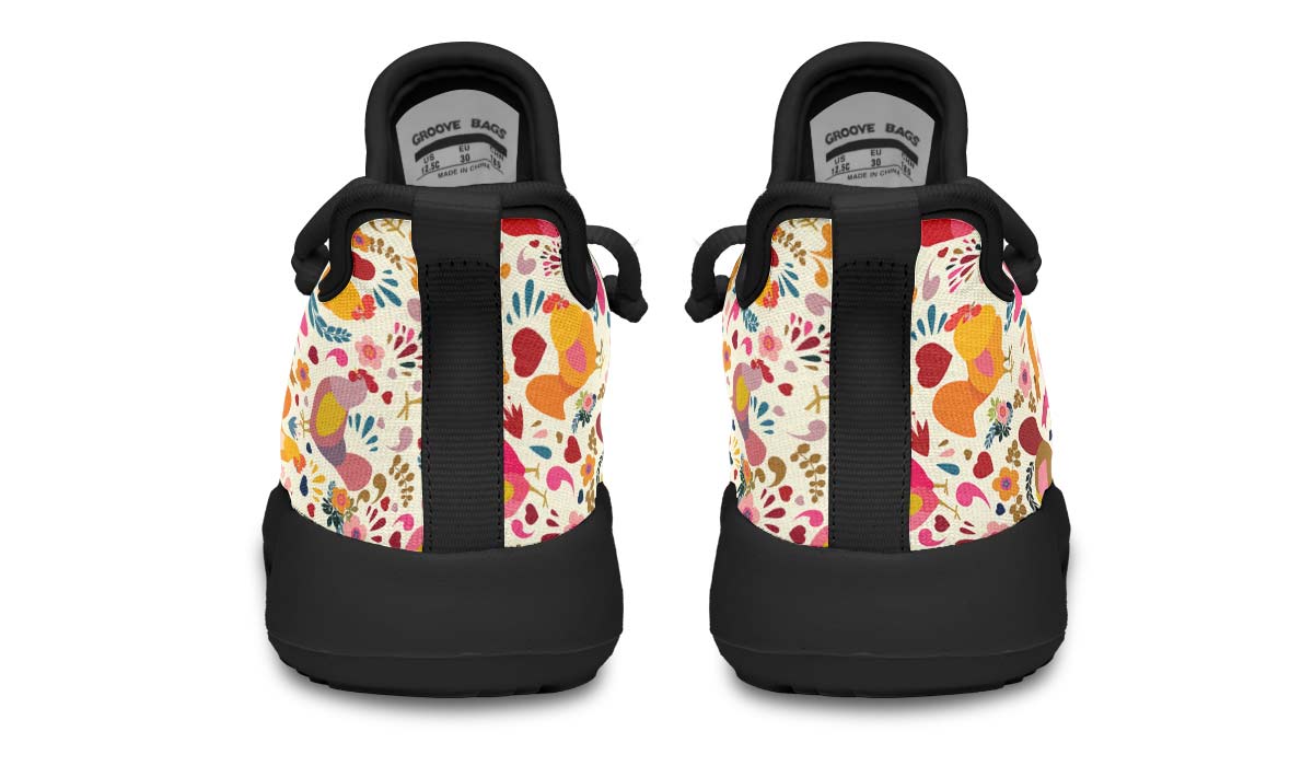 Adorable Chicken Kids Sneakers