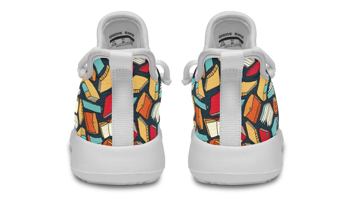 Book Lovers Kids Sneakers