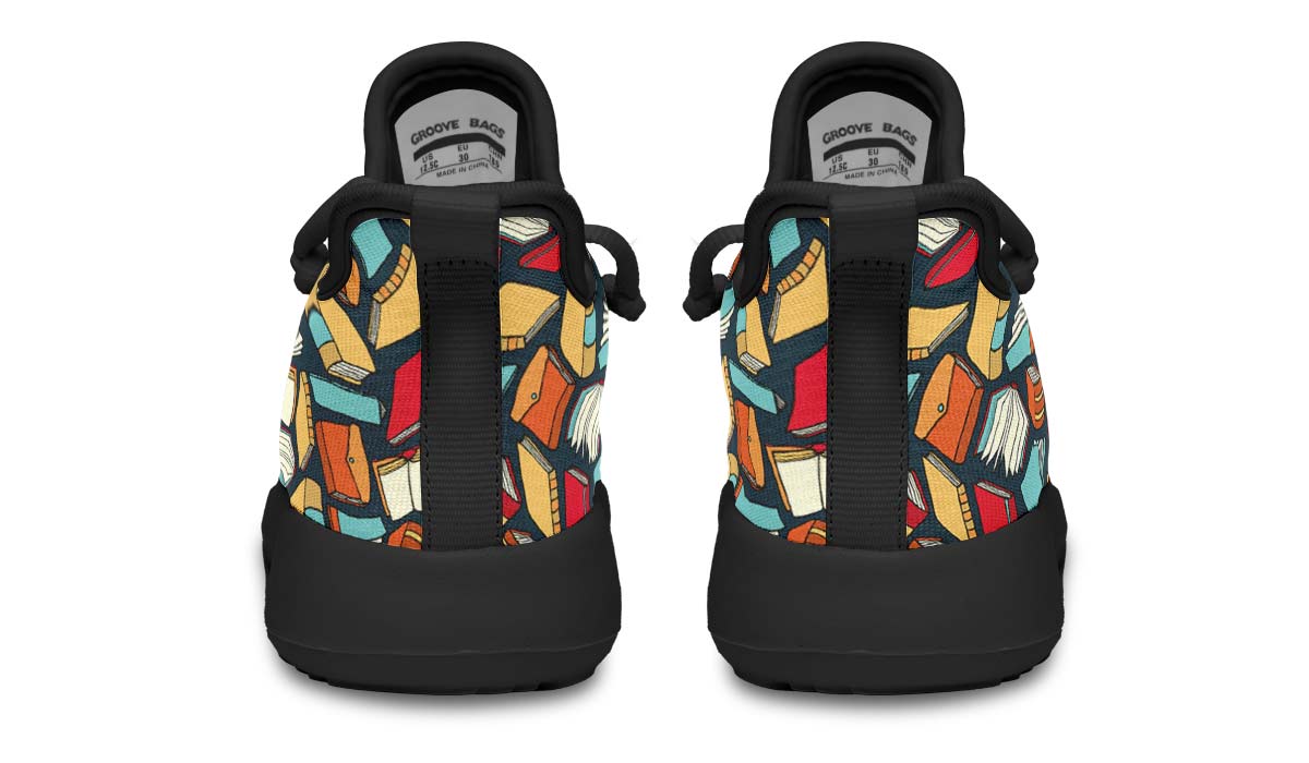 Book Lovers Kids Sneakers