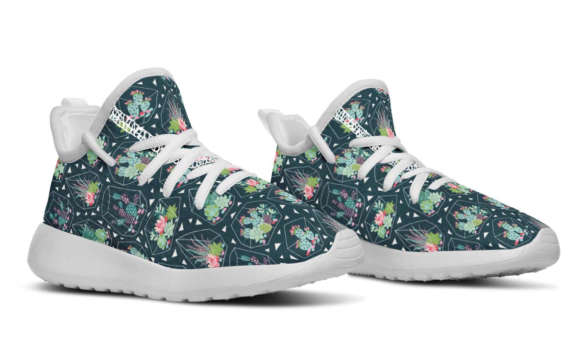 Cactus Terrarium Kids Sneakers