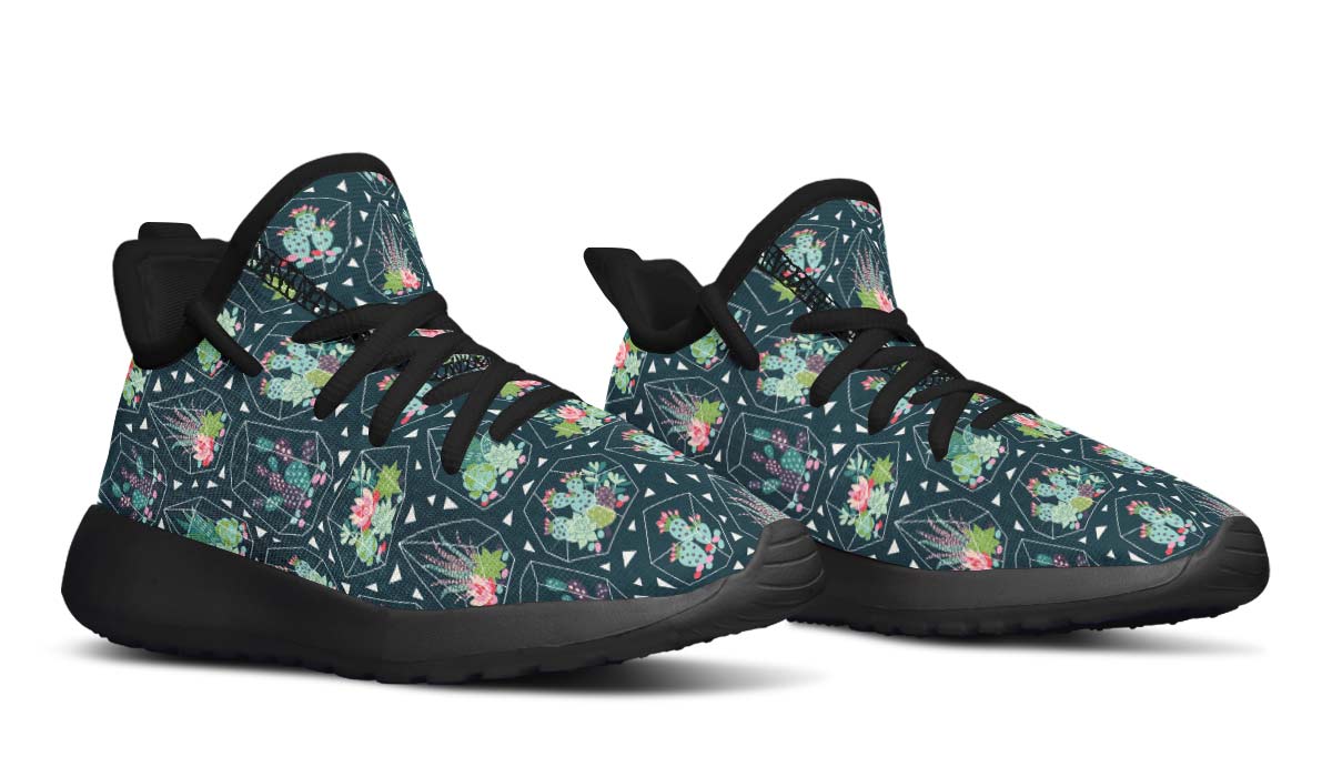Cactus Terrarium Kids Sneakers