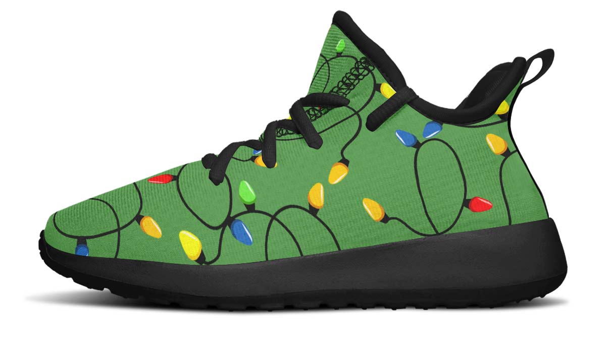 Christmas Lights Kids Sneakers