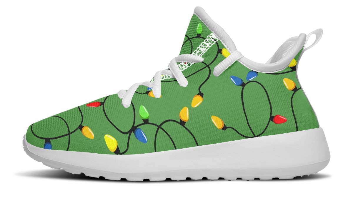 Christmas Lights Kids Sneakers