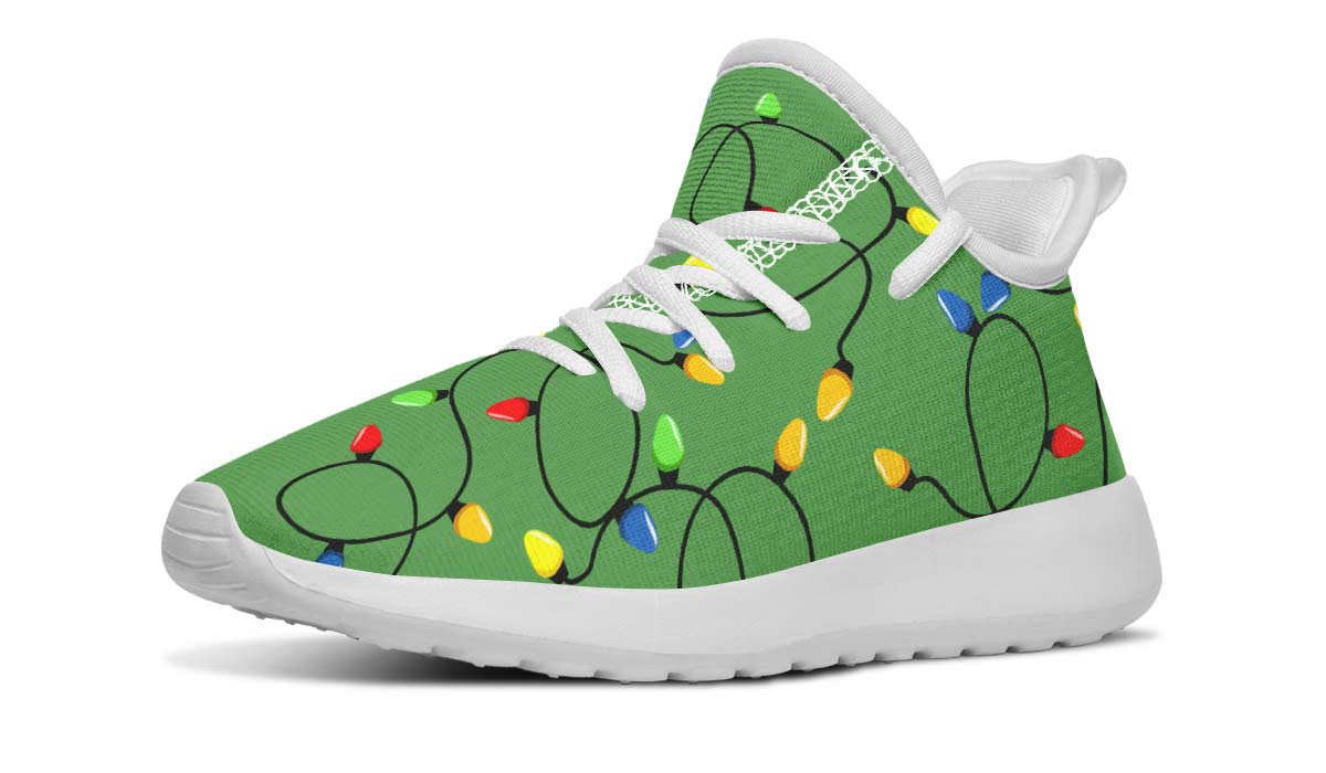 Christmas Lights Kids Sneakers