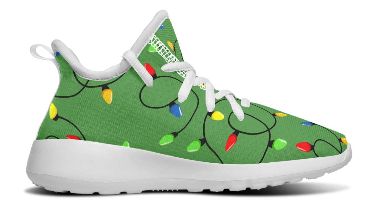 Christmas Lights Kids Sneakers