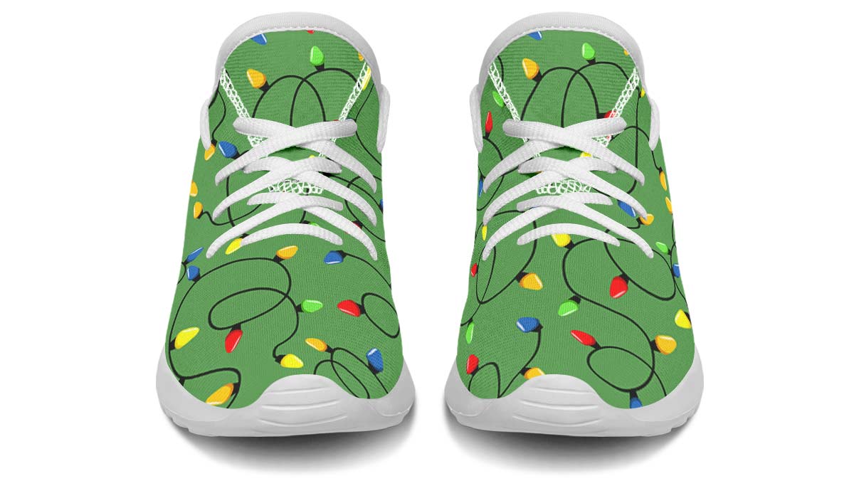 Christmas Lights Kids Sneakers
