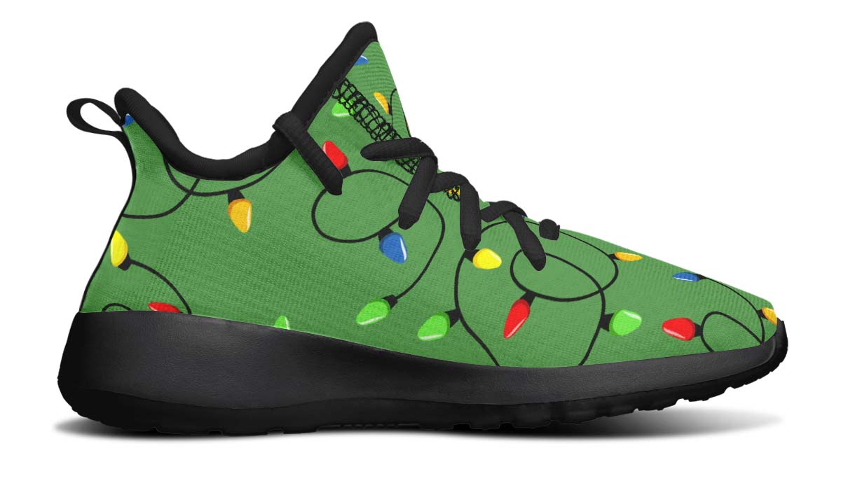 Christmas Lights Kids Sneakers