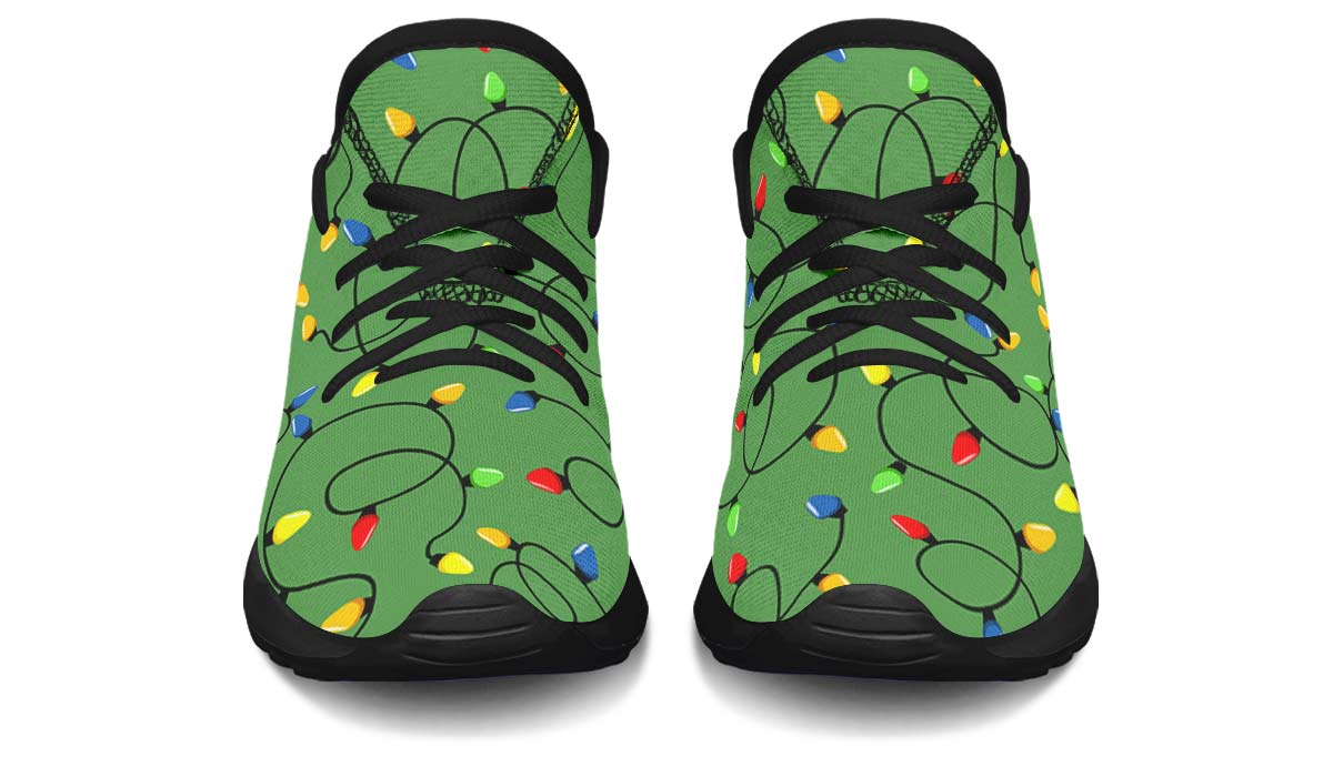 Christmas Lights Kids Sneakers
