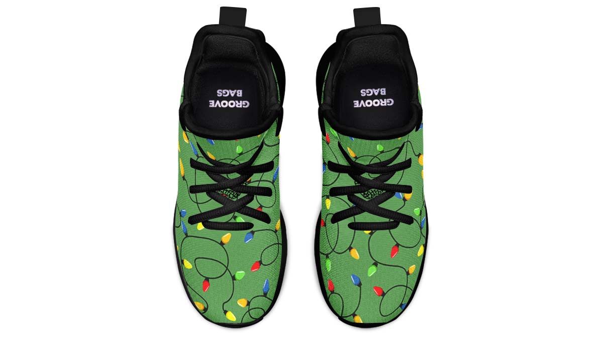Christmas Lights Kids Sneakers