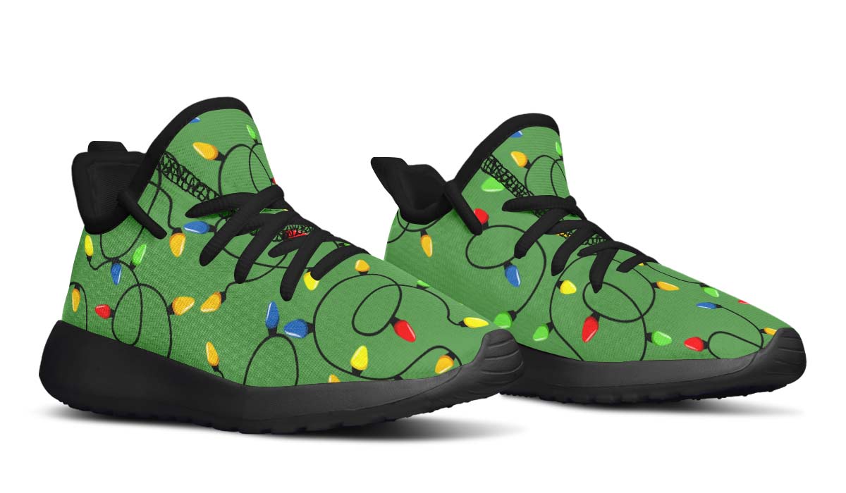Christmas Lights Kids Sneakers