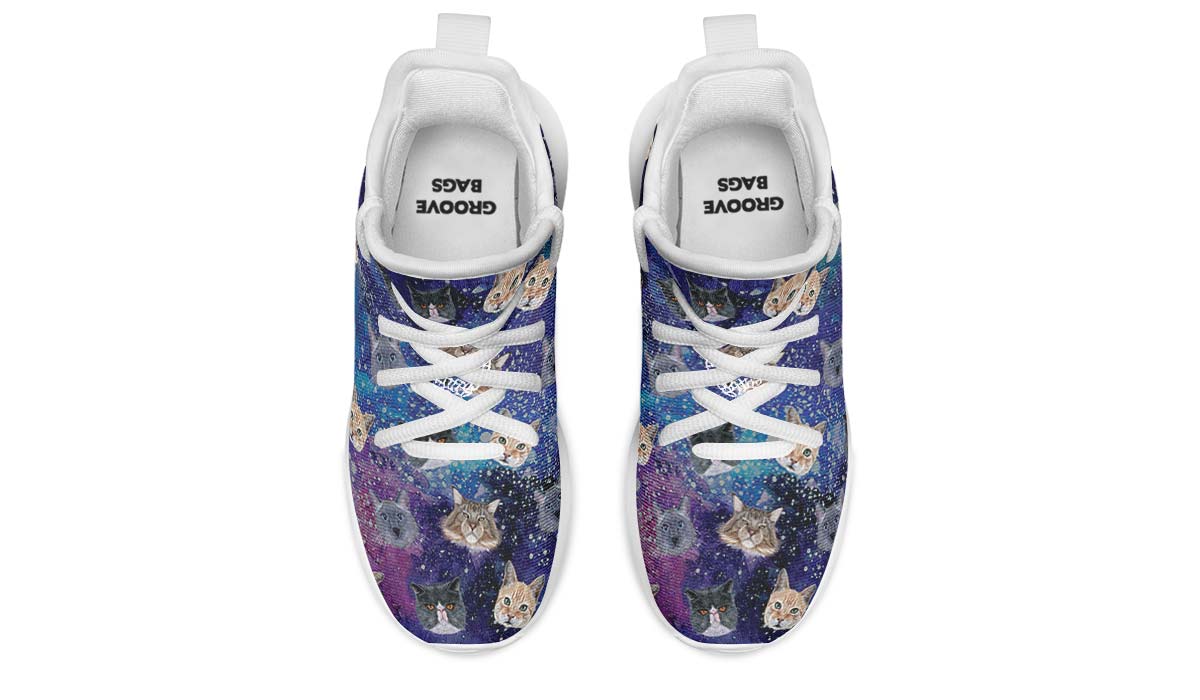 Cosmic Cat Kids Sneakers