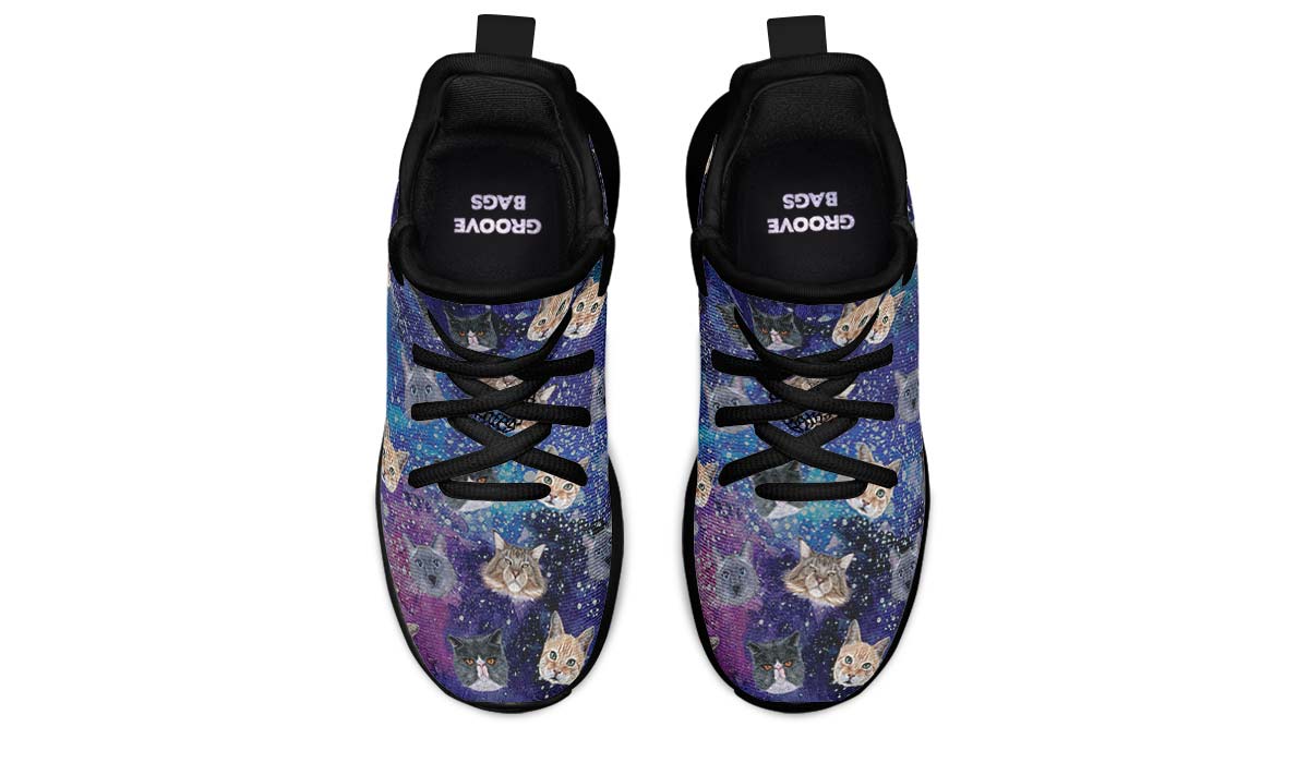 Cosmic Cat Kids Sneakers