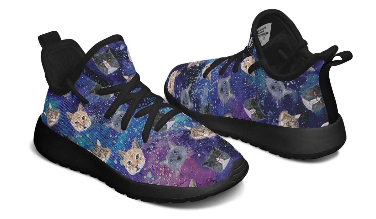 Cosmic Cat Kids Sneakers