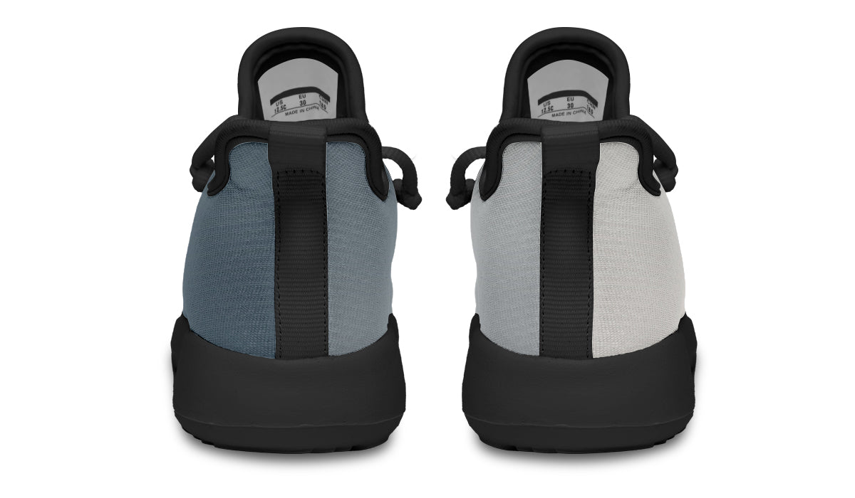 Faded Greys Kids Sneakers1