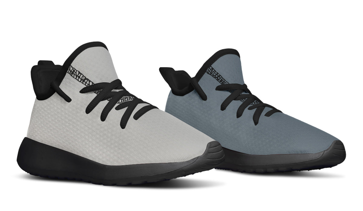 Faded Greys Kids Sneakers1