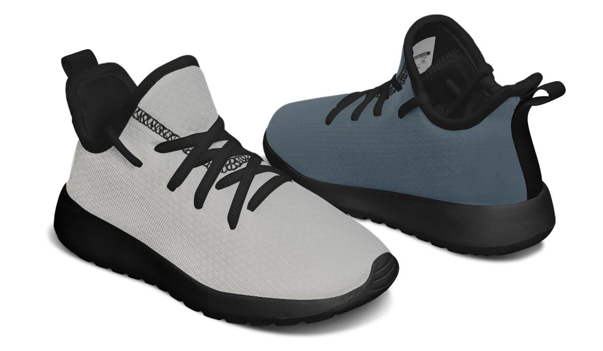 Faded Greys Kids Sneakers1