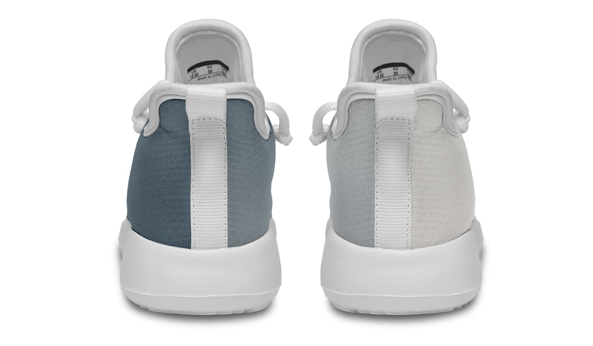 Faded Greys Kids Sneakers1