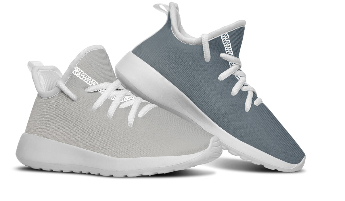 Faded Greys Kids Sneakers1
